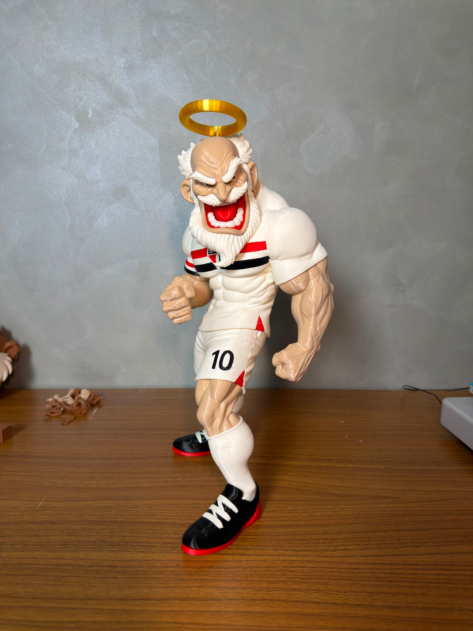 Mascote de time impresso em 3D