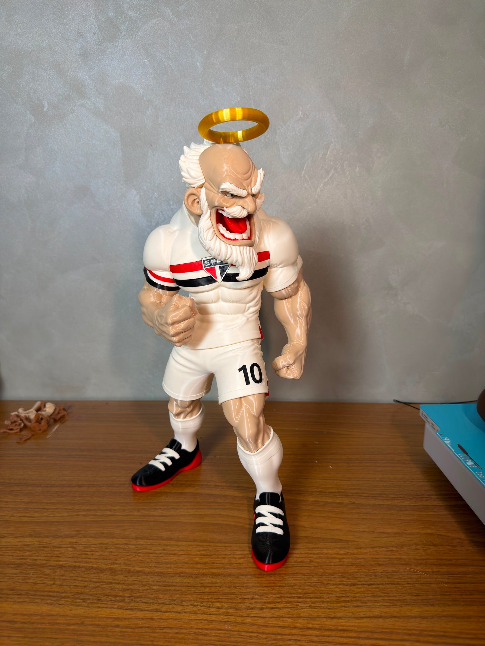 Mascote de time impresso em 3D